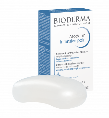 BIODERMA product photo, Atoderm Intensive Pain 150g, cleansing bar for dry skin